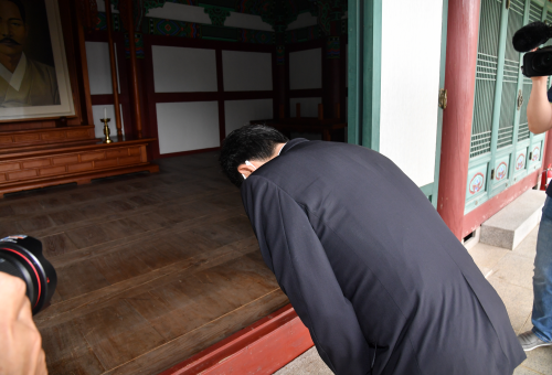 김좌진 장군 생가·한용운 선생 사당 방문