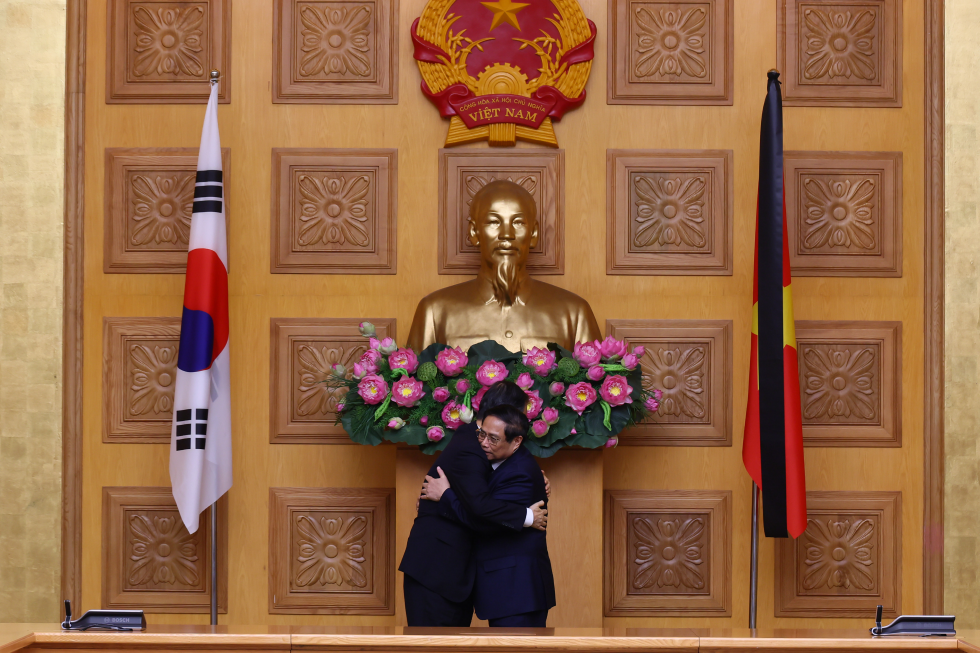 팜 민 찐 베트남 총리 면담