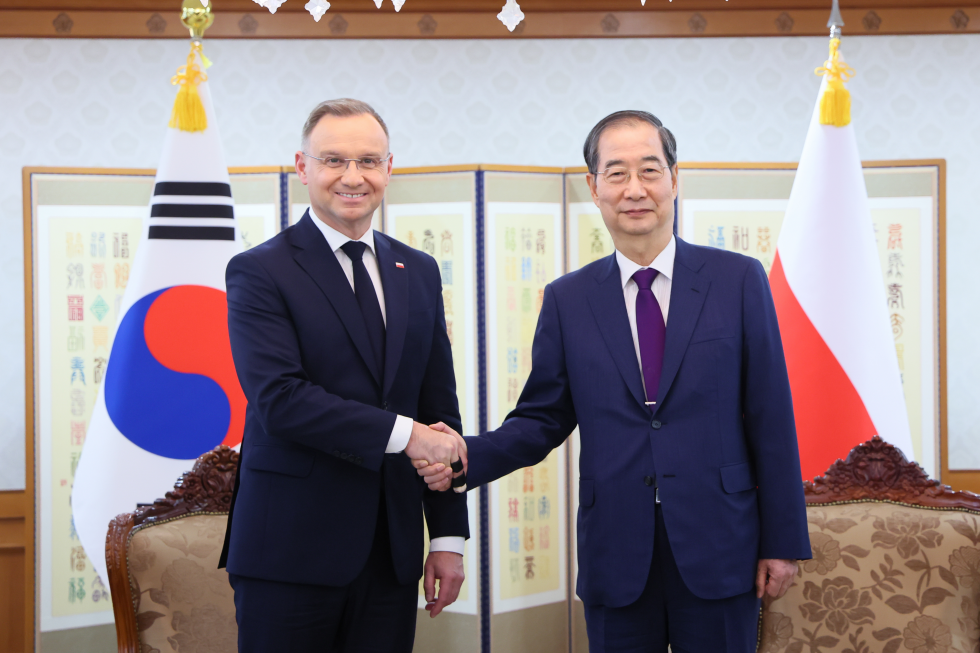 안제이 두다 폴란드 대통령 접견