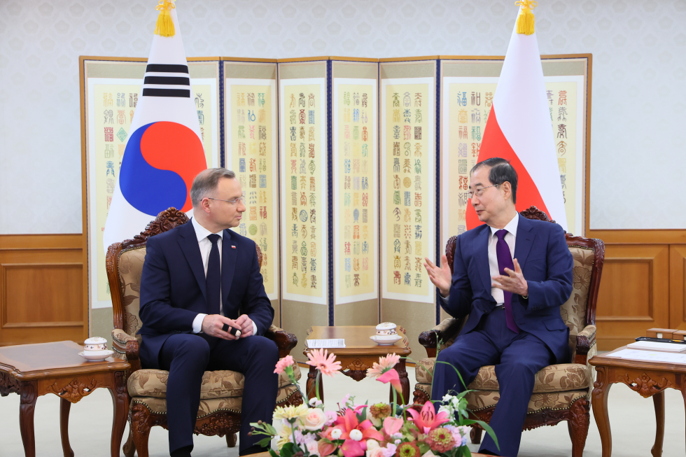 PM meets Polish president