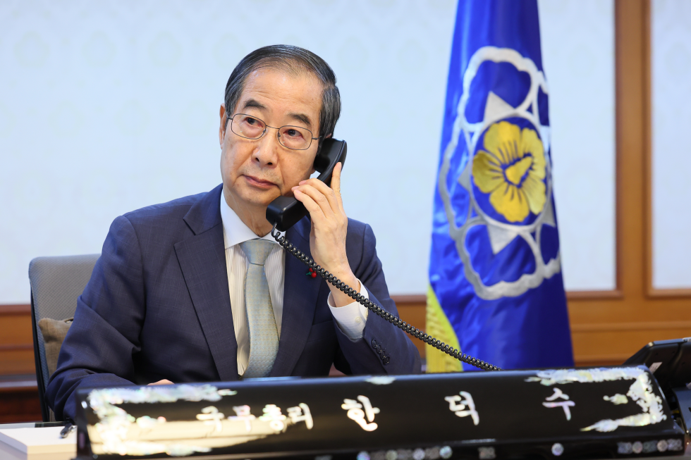 이시바 시게루 日 총리와 통화