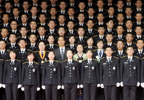 한덕수 총리직무대행 경찰대학 제22기 졸업 및 임용식