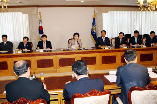 2012년 세계박람회 유치지원위원회 회의