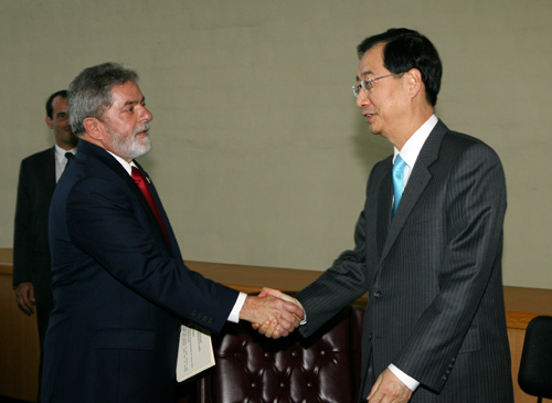 07.9.24(월) 룰라 브라질대통령 양자회담