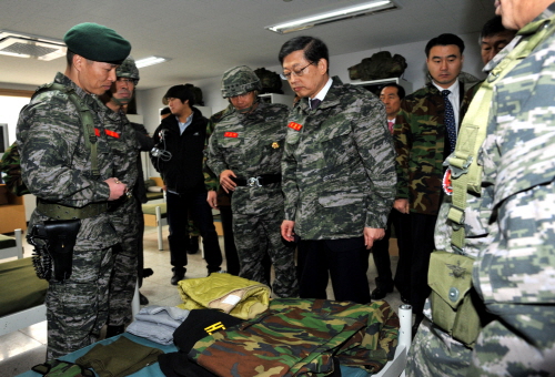 김 총리, 연말 국군장병 위문