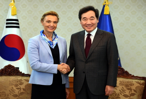 PM meets Marija Pejcinovic, Croatia's deputy prime minister and foreign minister