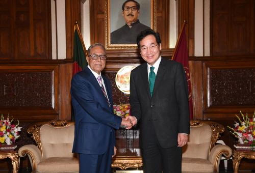 모하마드 압둘 하미드 방글라데시 대통령 예방
