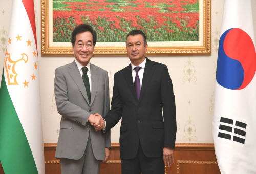 Korea-Tajikistan PM talks 
