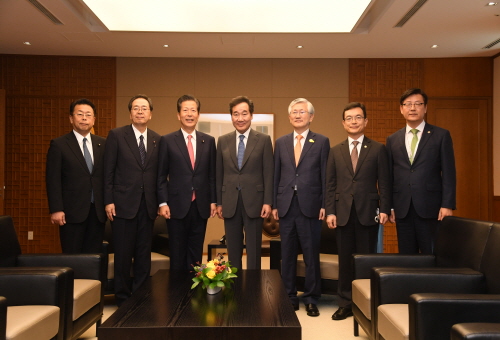 PM meets Natsuo Yamaguchi, head of Japan's Komeito party
