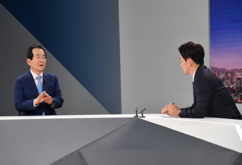  JTBC 뉴스룸 인터뷰
