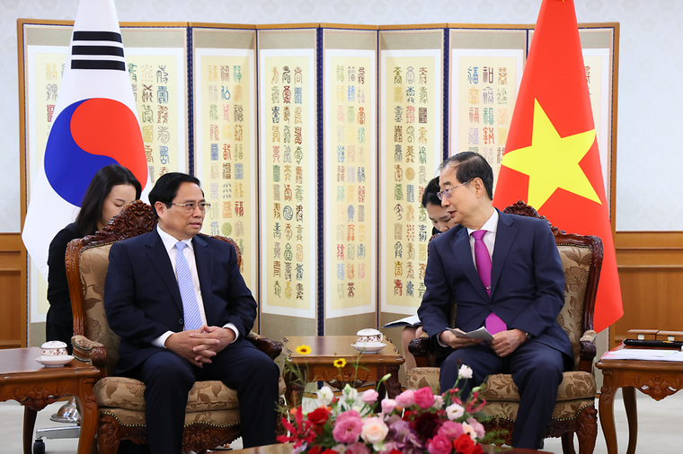 한-베트남 총리 회담