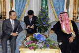 ''압둘라'' 사우디아라비아 국왕 예방