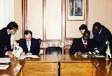 이총리 한.세네갈 총리회담 및 공동성명서 서명