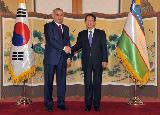 이슬람 카리모프 우즈베키스탄 대통령 환영오찬