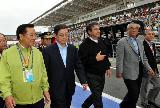 김 총리, F-1코리아 그랑프리 대회 참석
