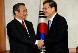 김 총리, 리유자이 중국 심계서장 접견