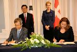 김 총리, 한-덴마크 총리회담 및 협정서명식