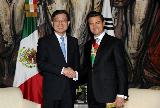 김 총리, 페냐 니에토 신임 멕시코 대통령 예방
