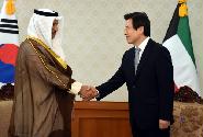 자베르 무바라크 알 사바 쿠웨이트 총리 접견 및 환담