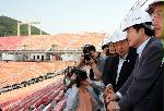 PM visits PyeongChang Winter Olympics sites